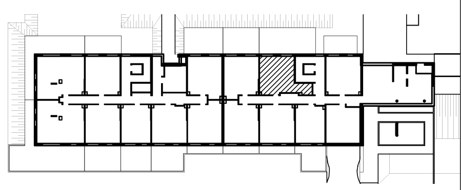 Umiejscowienie na planie budunku: