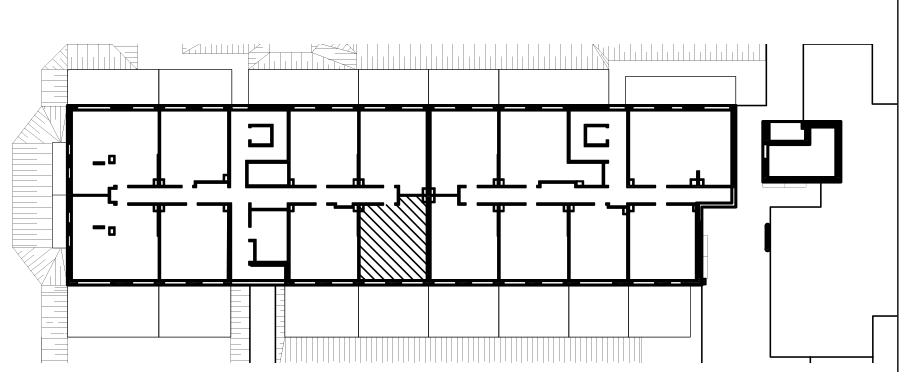 Location on the building plan: